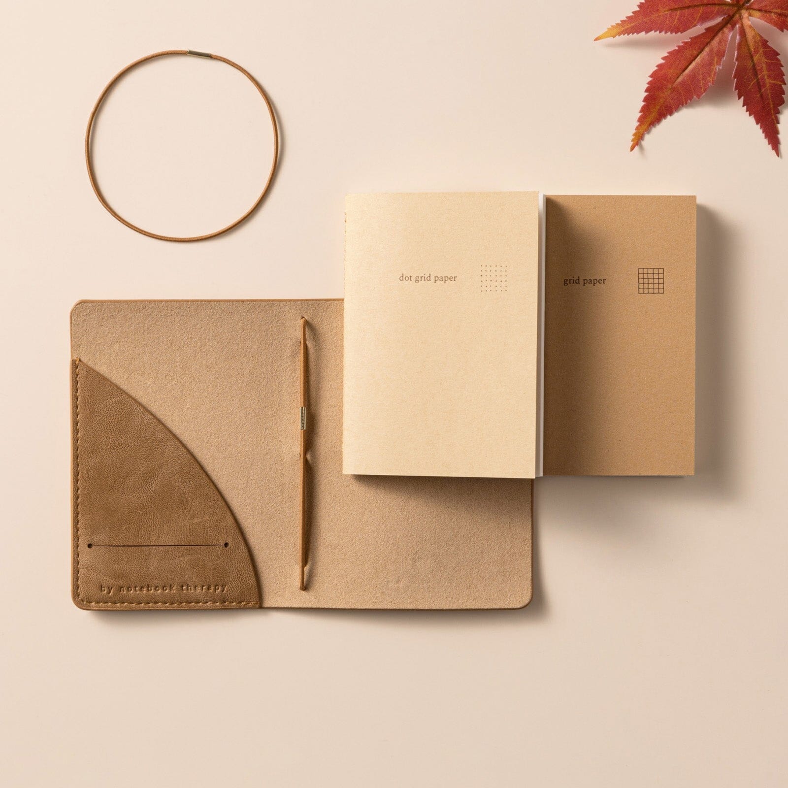 Hinoki - No.02 Passport Size Travel Notebook - Image 15