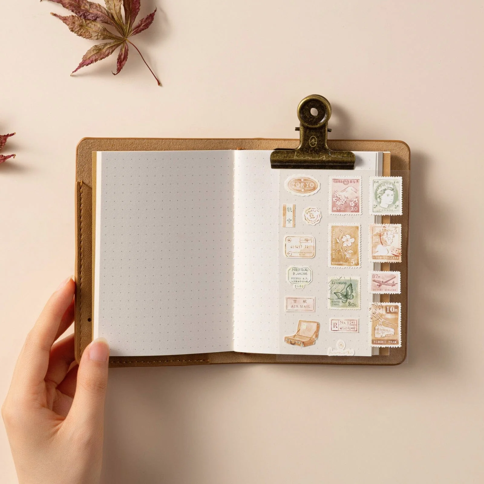 Hinoki - No.02 Passport Size Travel Notebook - Image 4