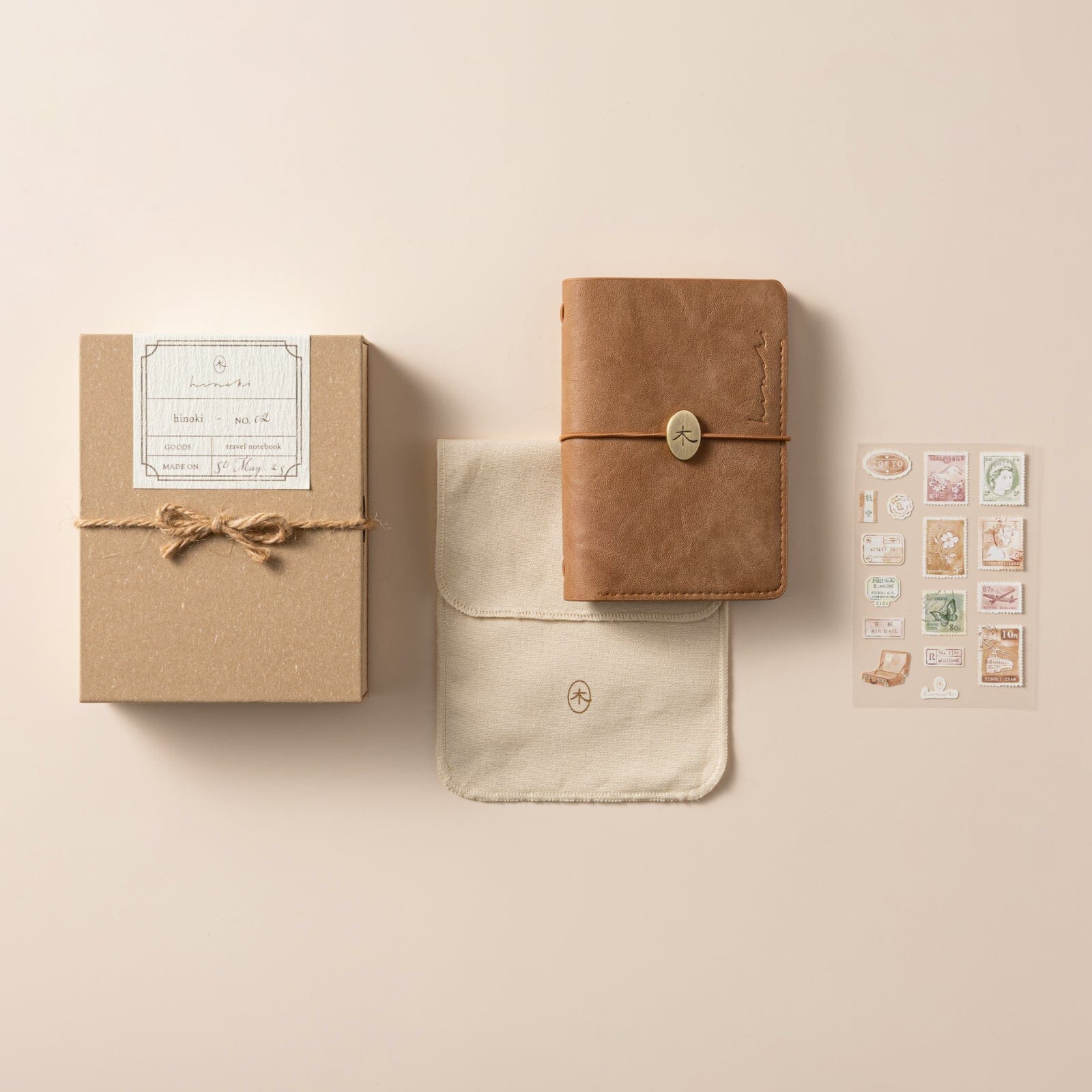 Hinoki - No.02 Passport Size Travel Notebook - Image 8