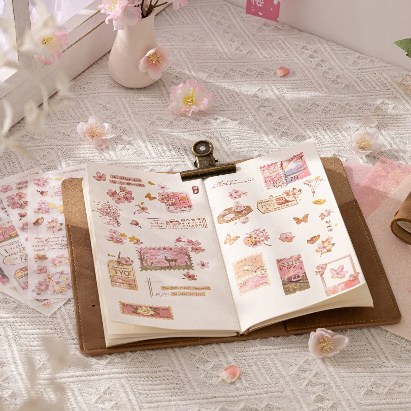 Hinoki - ‘Sakura Haze’ Print-On Sticker Set - Image 11
