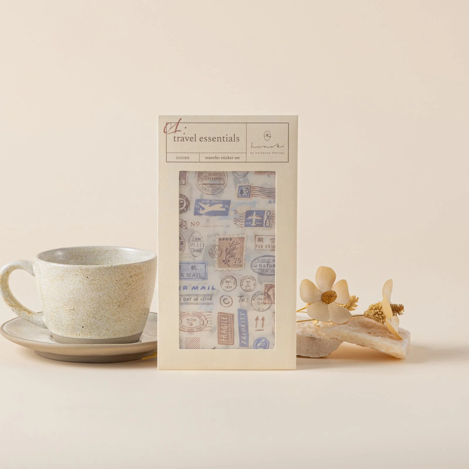 Hinoki - ‘Travel Essentials’ Print-On Sticker Set - Image 6