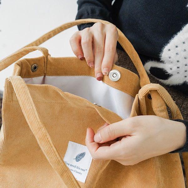 Cord Tote Bag - Image 3