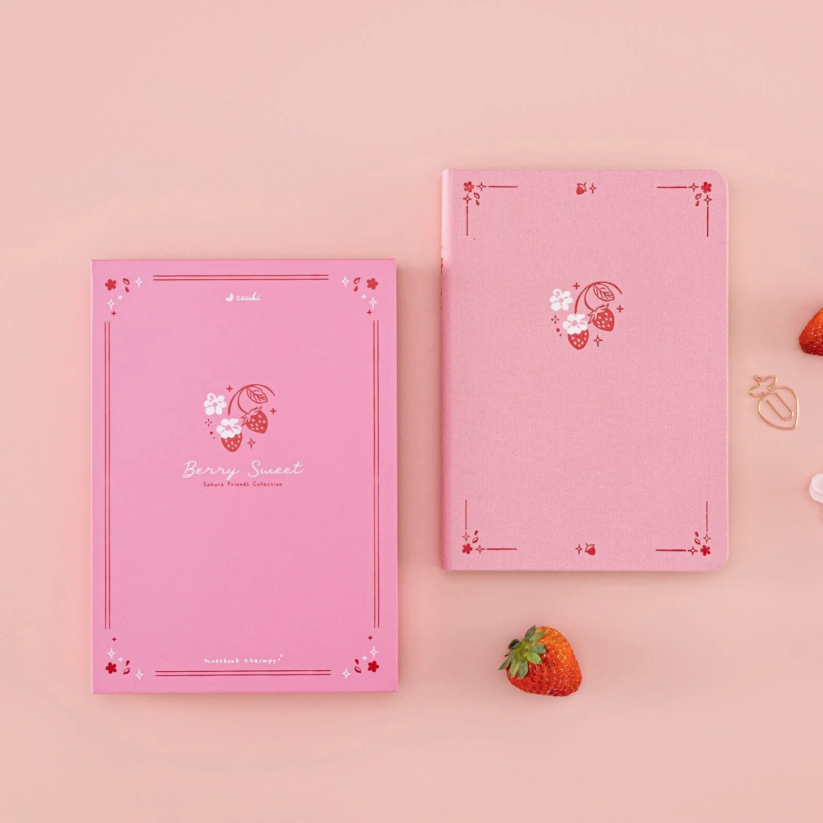 Tsuki ‘Berry Sweet’ Limited Edition Bullet Journal ☾ - Image 11