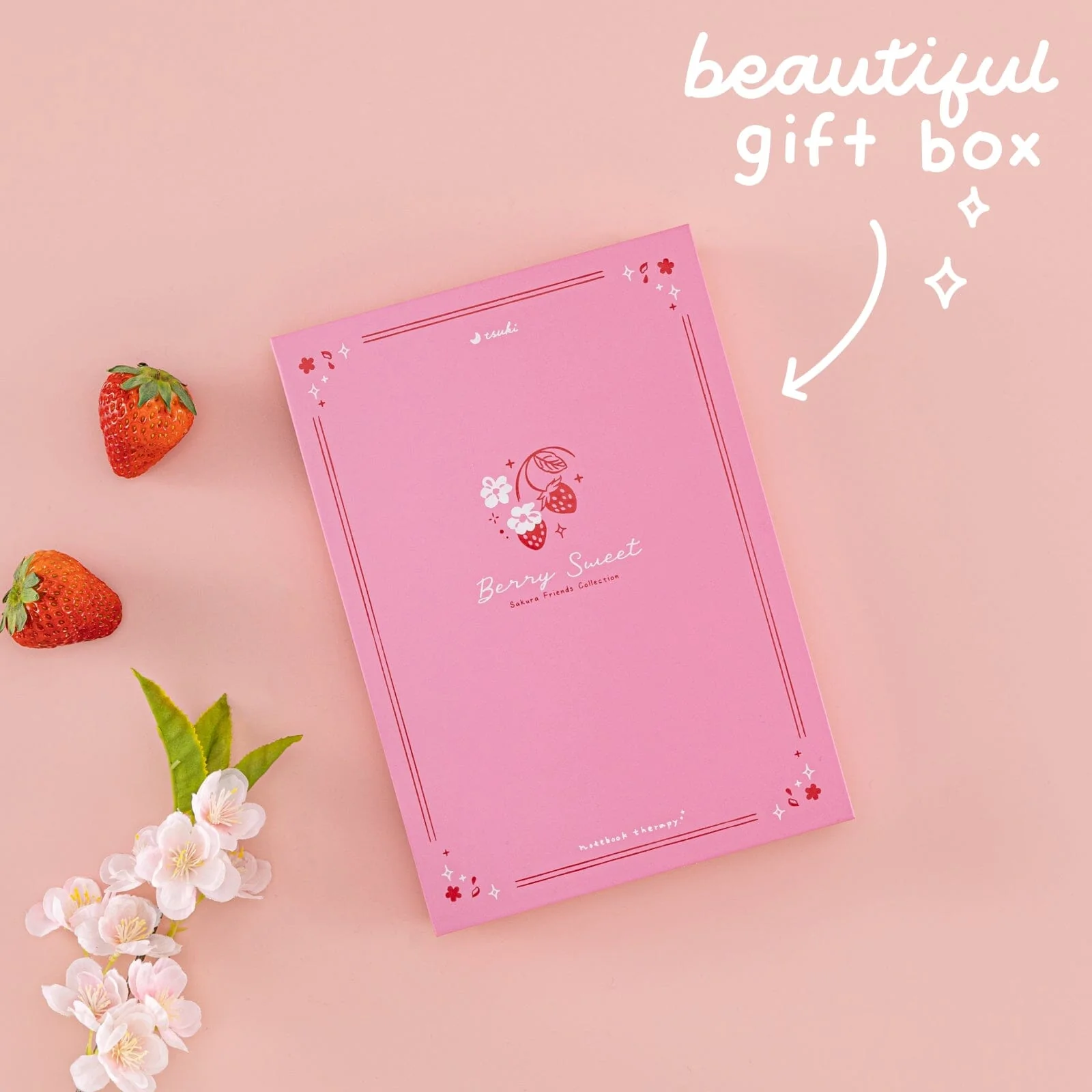 Tsuki ‘Berry Sweet’ Limited Edition Bullet Journal ☾ - Image 12
