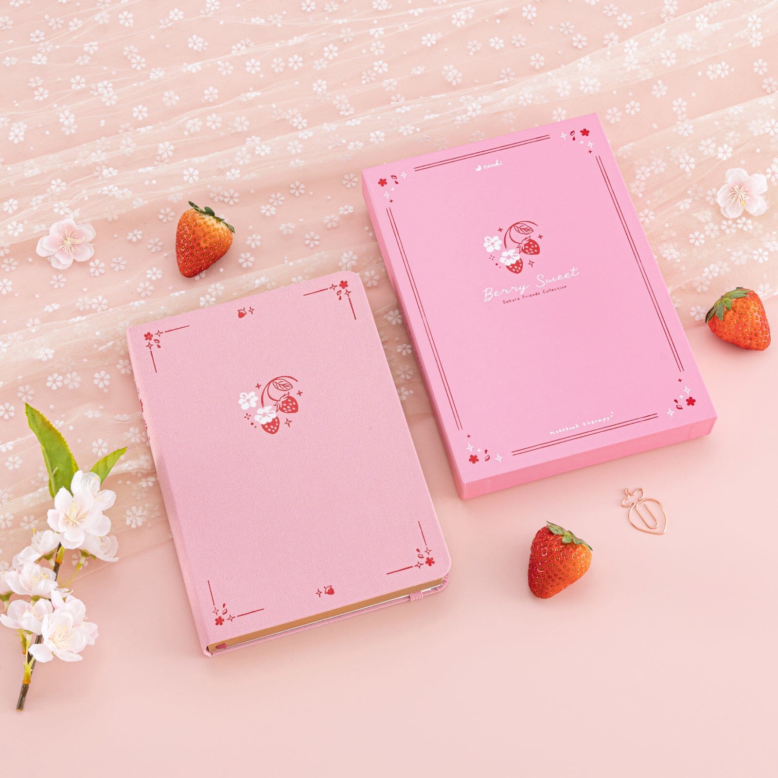 Tsuki ‘Berry Sweet’ Limited Edition Bullet Journal ☾ - Image 13