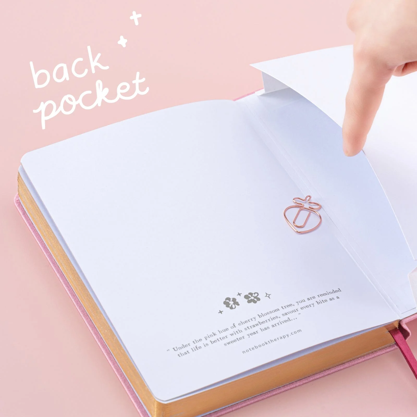 Tsuki ‘Berry Sweet’ Limited Edition Bullet Journal ☾ - Image 7