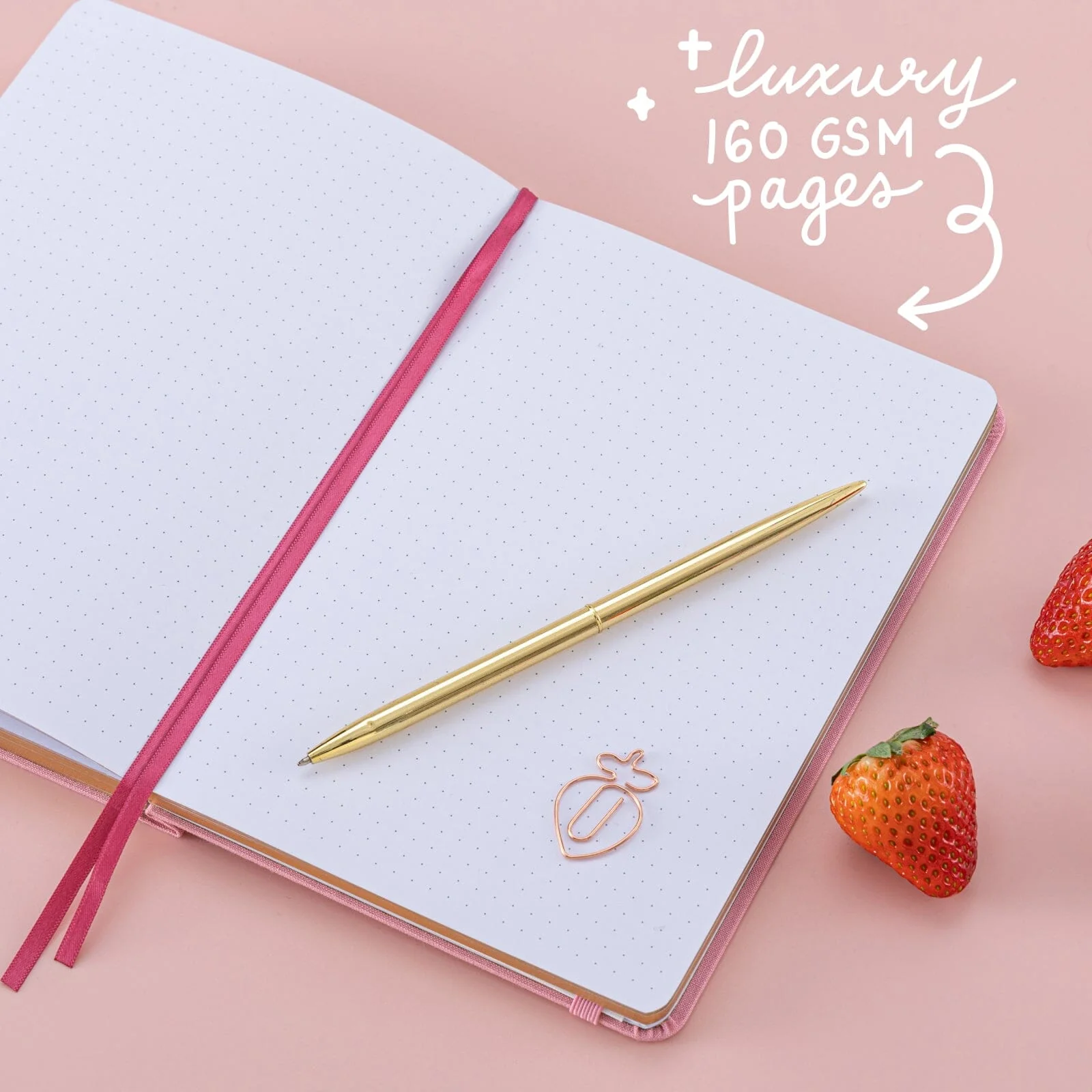 Tsuki ‘Berry Sweet’ Limited Edition Bullet Journal ☾ - Image 9