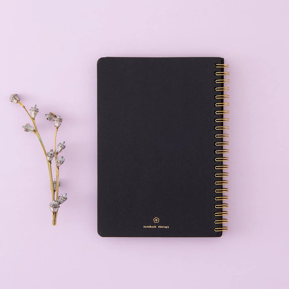 Tsuki Black Paper Ringbound Bullet Journal ☾ - Image 10