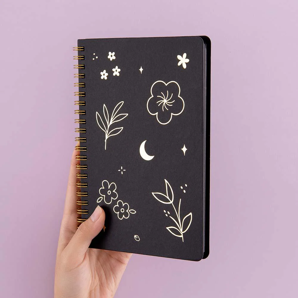 Tsuki Black Paper Ringbound Bullet Journal ☾ - Image 4