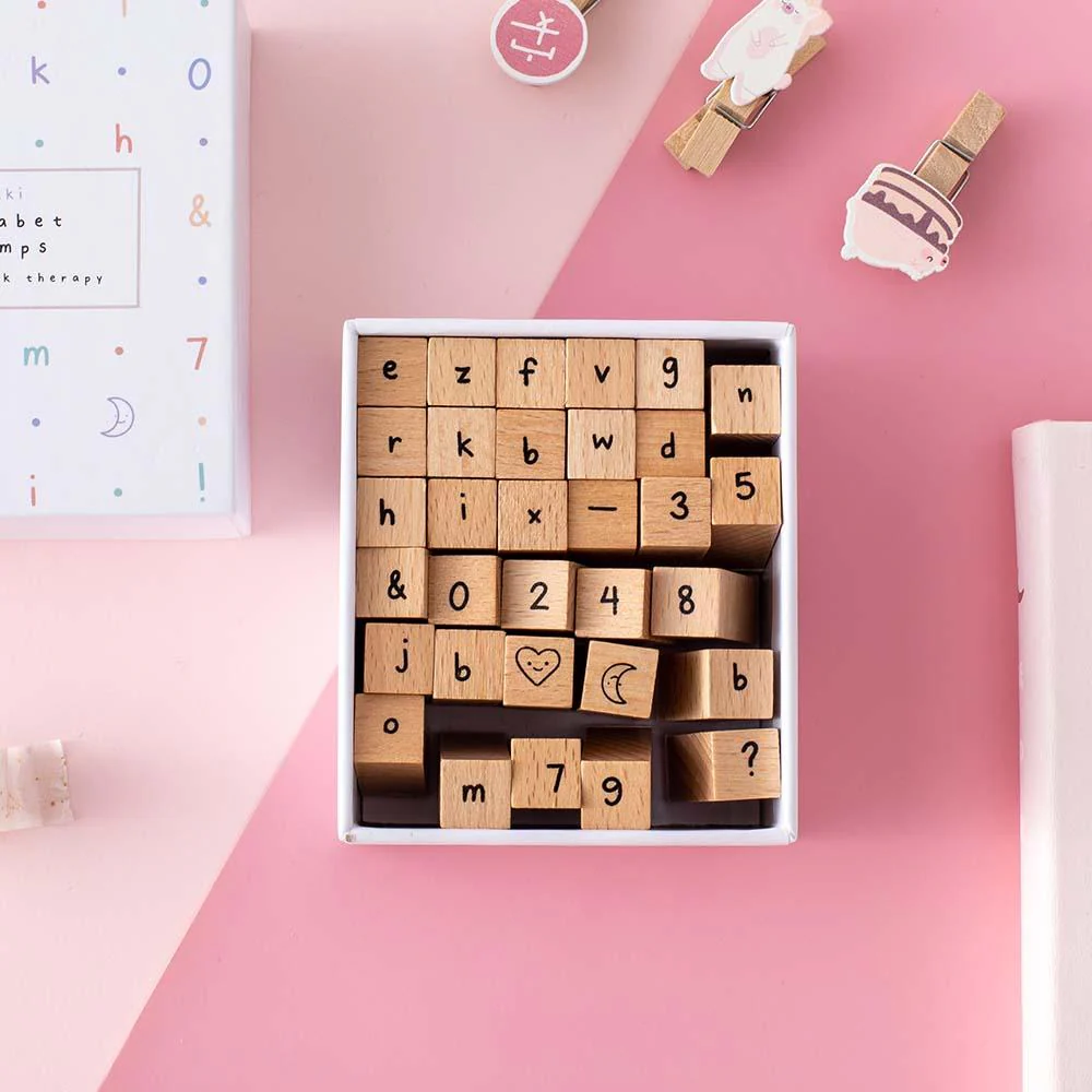 Tsuki Bullet Journal Alphabet Stamp Set ☾ - Image 5