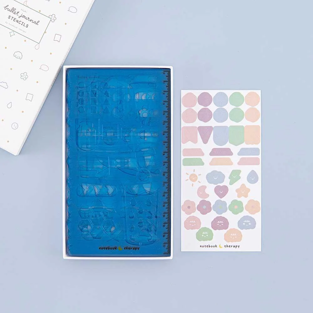 Tsuki Bullet Journal Stencil Set ☾ - Image 13