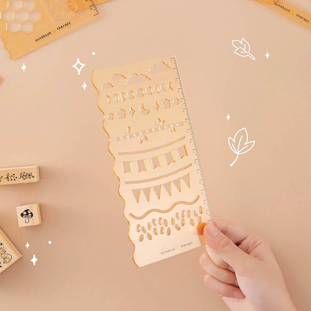 Tsuki Bullet Journal Stencil Set ☾ - Image 3