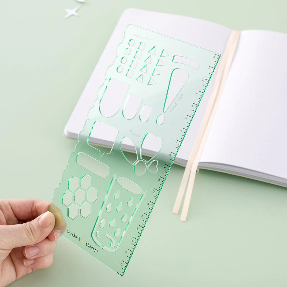Tsuki Bullet Journal Stencil Set ☾ - Image 4
