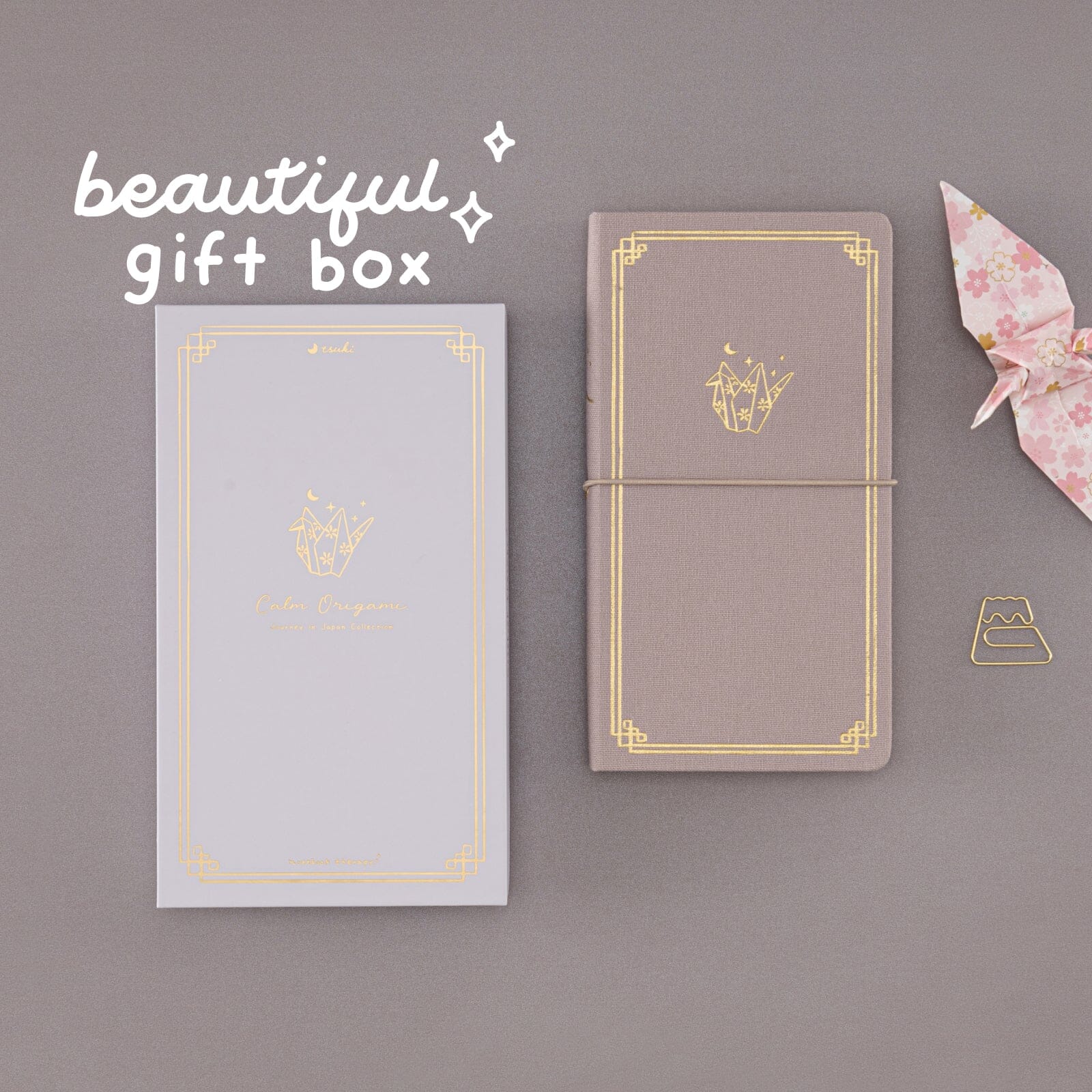 Tsuki ‘Calm Origami’ Travel Notebook ☾ - Image 7