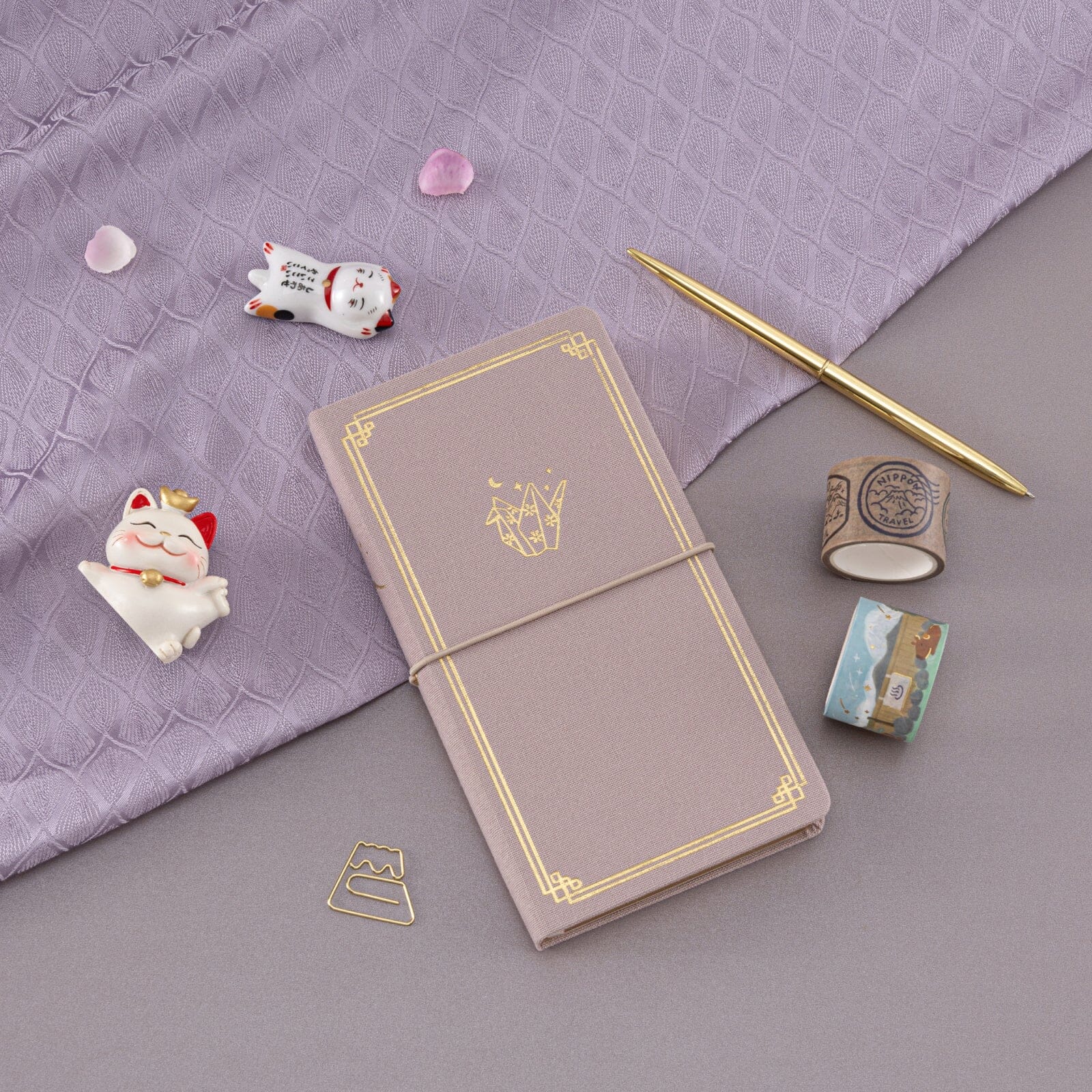 Tsuki ‘Calm Origami’ Travel Notebook ☾ - Image 8