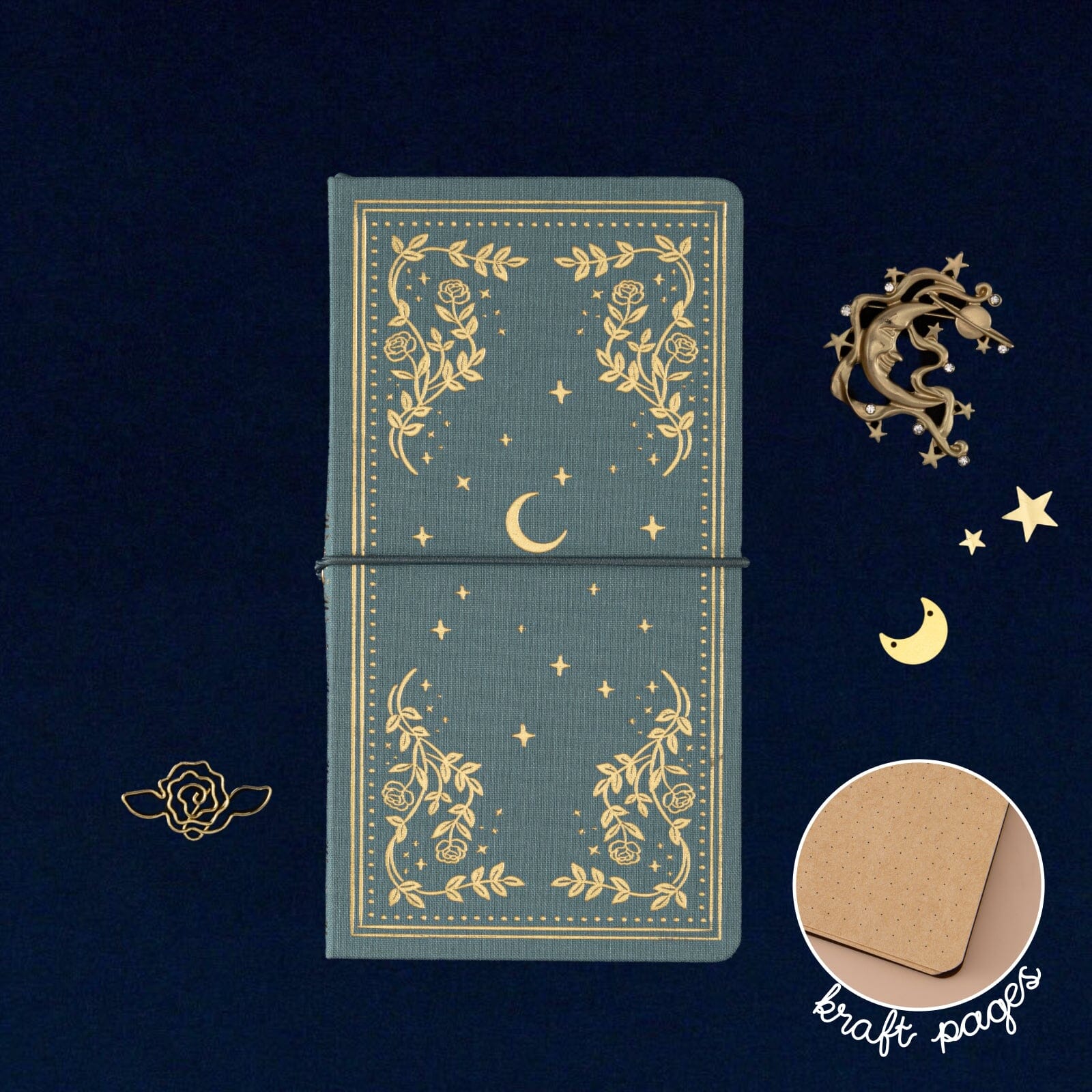 Tsuki ‘Celestial Dream’ Travel Notebook ☾ - Image 15