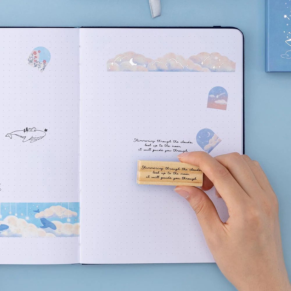 Tsuki ‘Cloud Dreamland’ Bullet Journal Stamp Set ☾ - Image 8