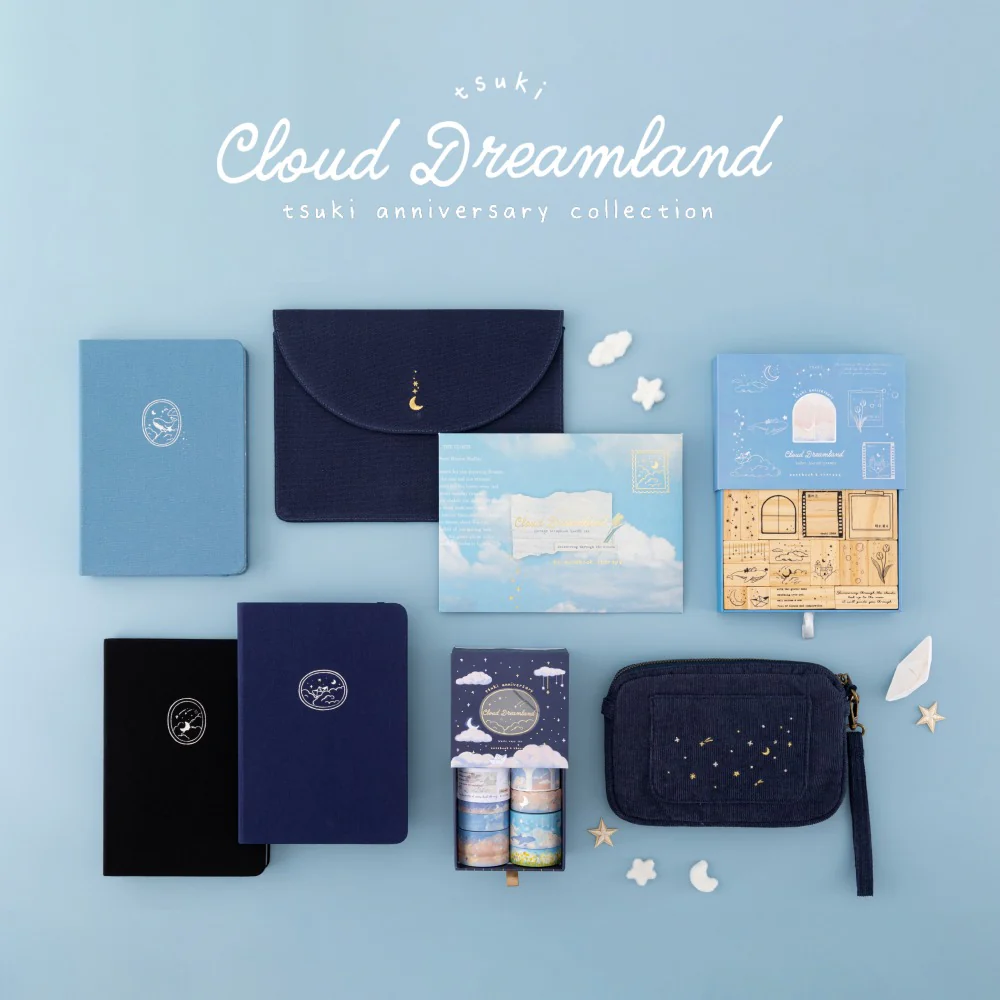 Tsuki ‘Cloud Dreamland’ Notebook Pouch ☾ - Image 15