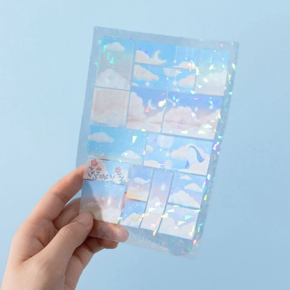 Tsuki ‘Cloud Dreamland’ Scrapbook Sticker Set ☾ - Image 14