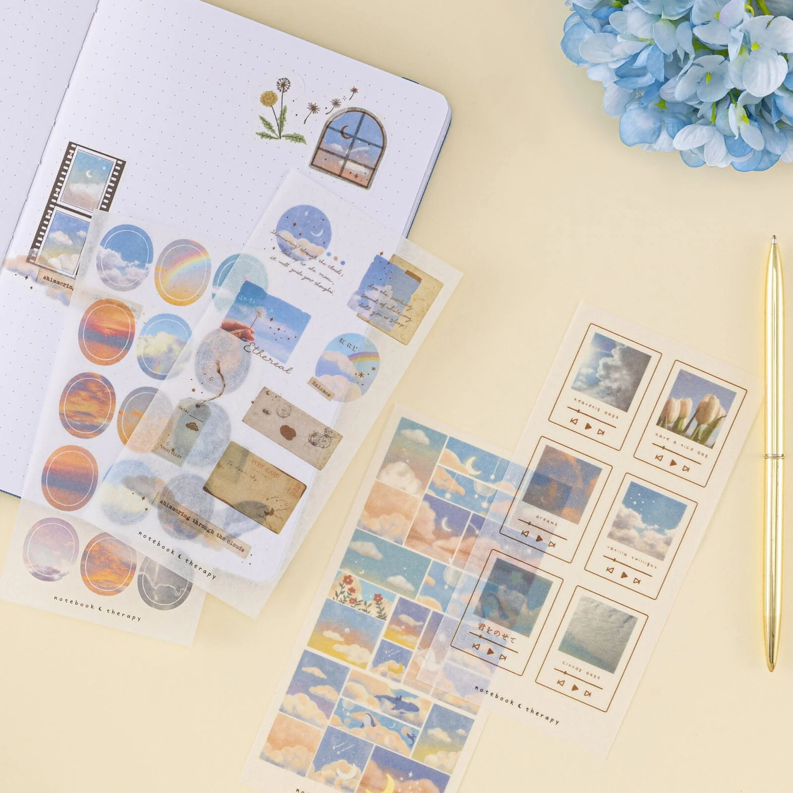 Tsuki ‘Cloud Dreamland’ Sticker Set ☾ - Image 2