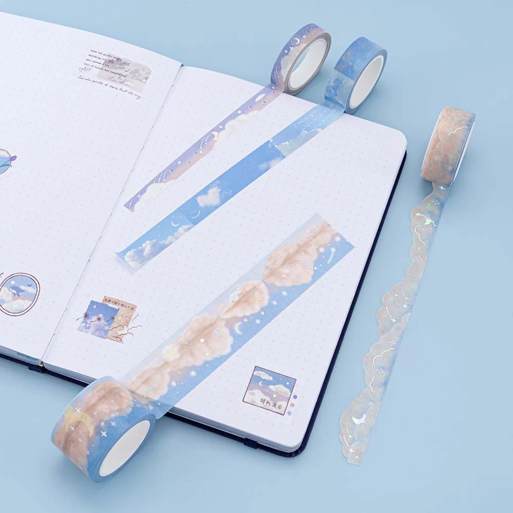 Tsuki ‘Cloud Dreamland’ Holographic Washi Tape Set ☾ - Image 12