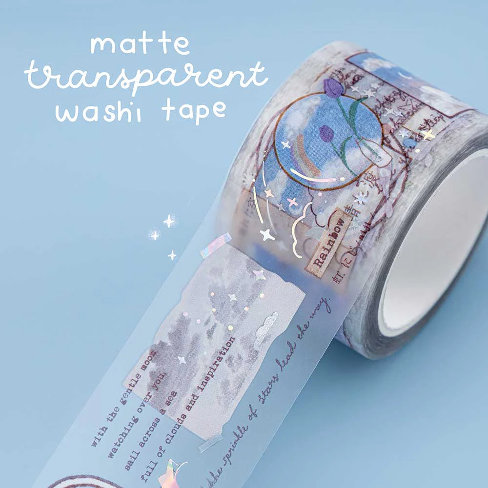 Tsuki ‘Cloud Dreamland’ Holographic Washi Tape Set ☾ - Image 8