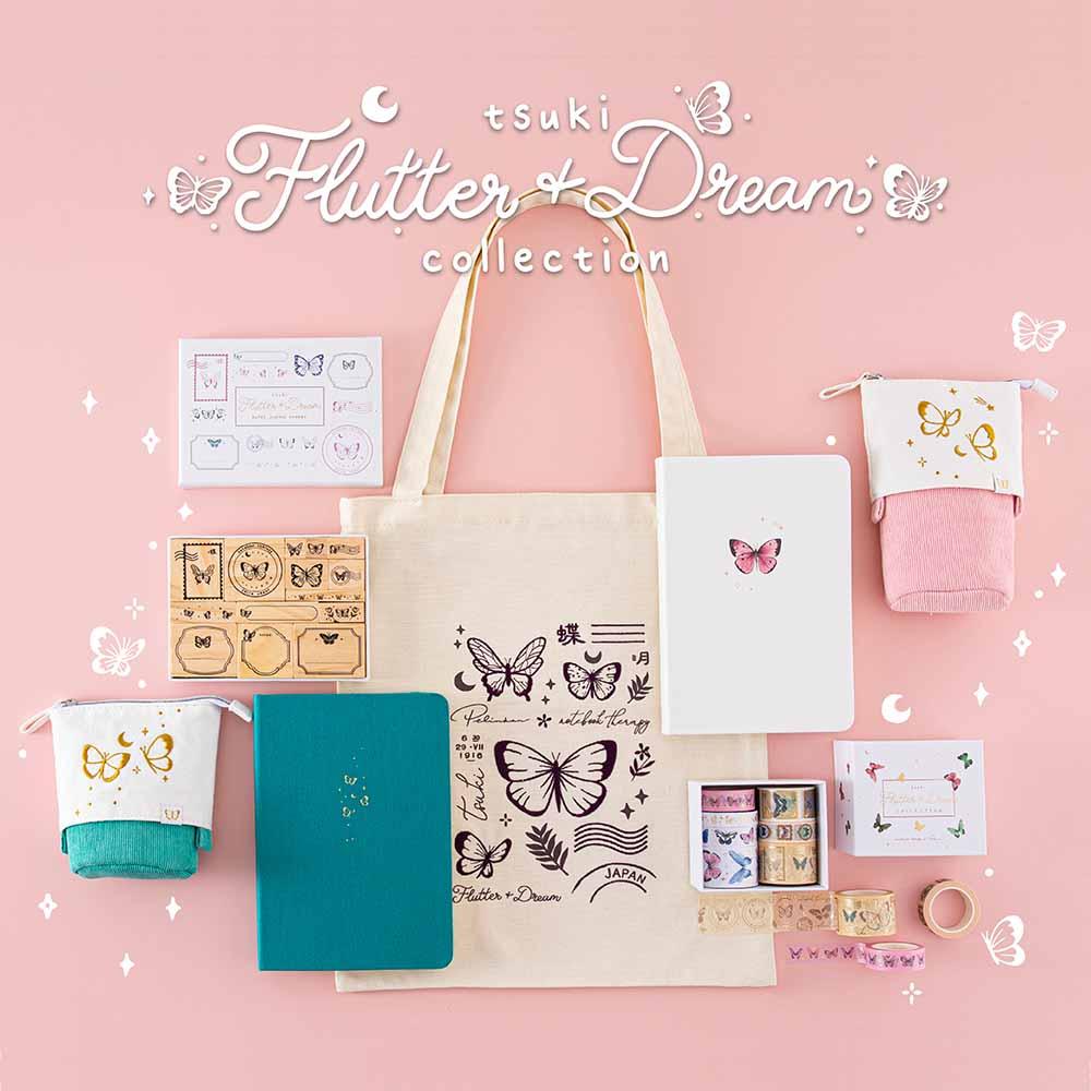 Tsuki Cloud White ‘Flutter + Dream’ Limited Edition Bullet Journal by Notebook Therapy x Pelinkan ☾ - Image 12