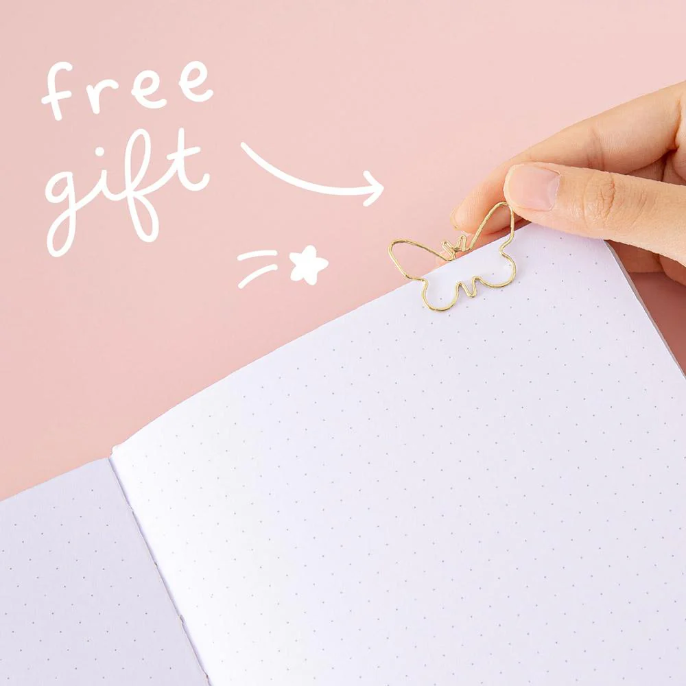Tsuki Cloud White ‘Flutter + Dream’ Limited Edition Bullet Journal by Notebook Therapy x Pelinkan ☾ - Image 8
