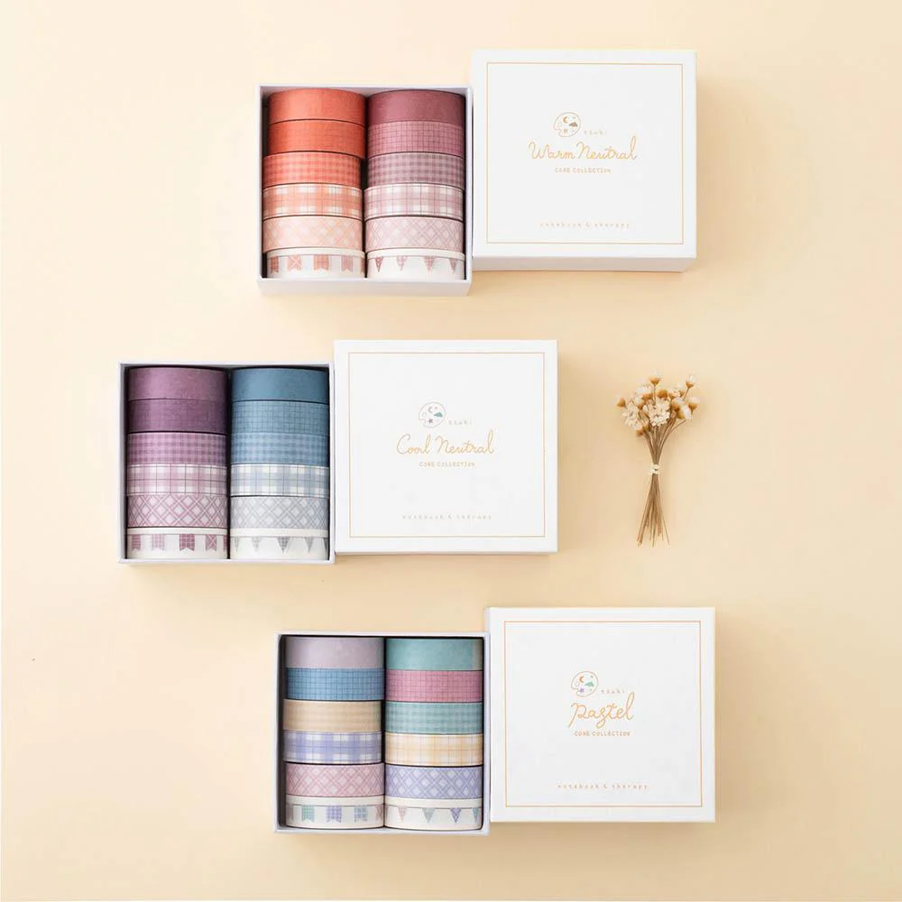 Tsuki Core Color Washi Tape Sets ☾ - Image 15