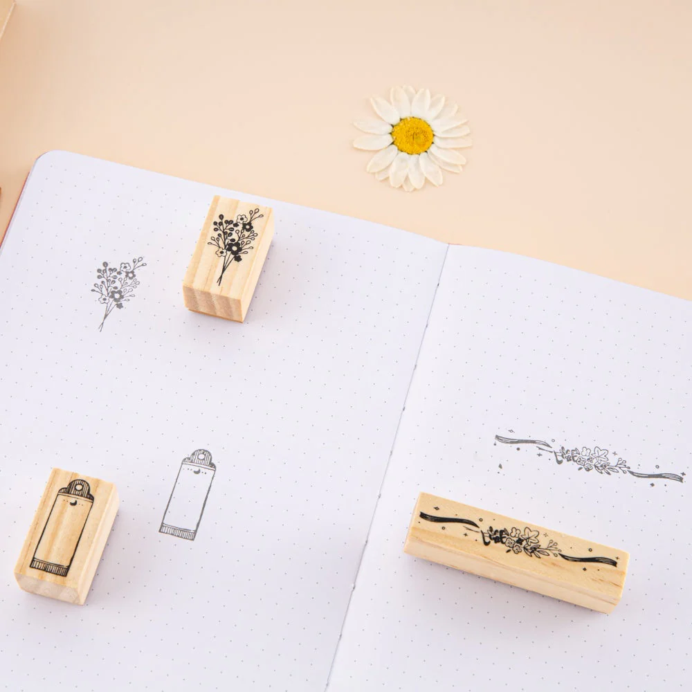 Tsuki ‘Cottage Friends’ Bullet Journal Stamp Set ☾ - Image 8