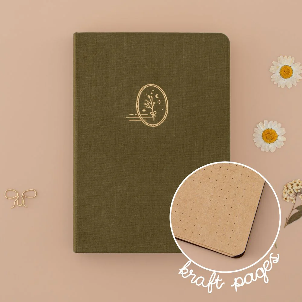 Tsuki ‘Cottage Friends’ Kraft Paper Limited Edition Bullet Journals ☾ - Image 16