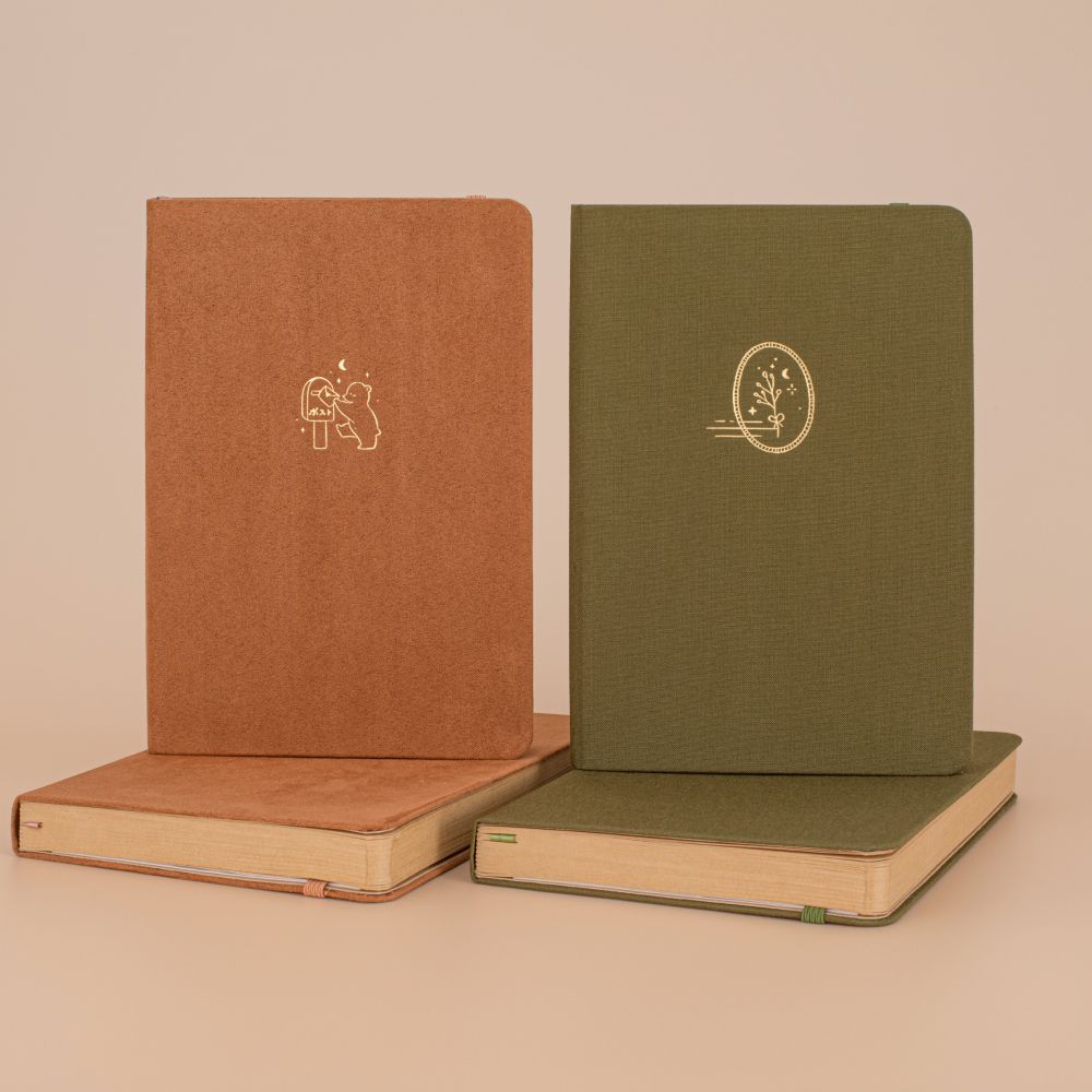 Tsuki ‘Cottage Friends’ Kraft Paper Limited Edition Bullet Journals ☾ - Image 5