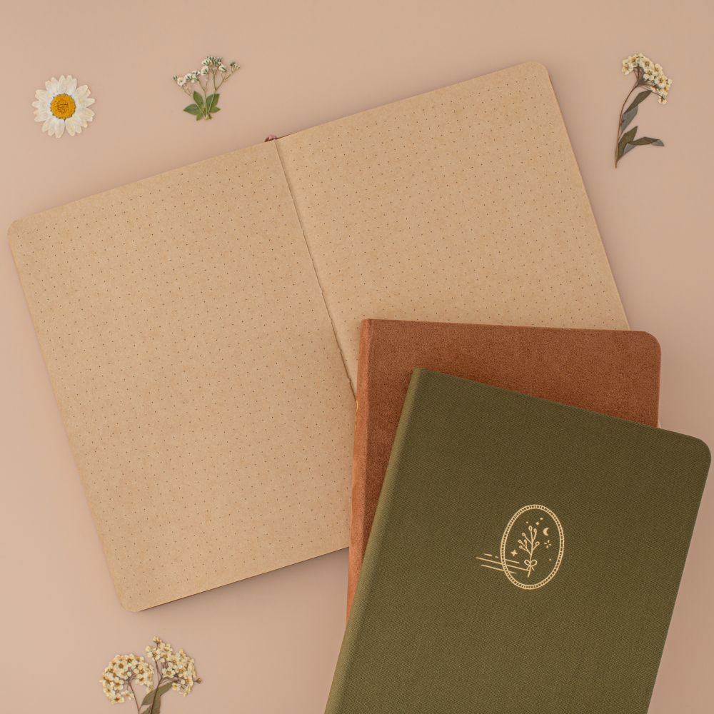 Tsuki ‘Cottage Friends’ Kraft Paper Limited Edition Bullet Journals ☾ - Image 6