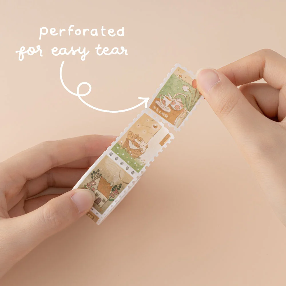 Tsuki ‘Cottage Friends’ Washi Tape Set ☾ - Image 12