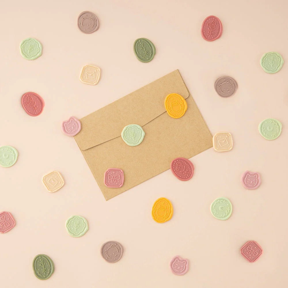 Tsuki ‘Cottage Friends’ Wax Seal Sticker Set ☾ - Image 3
