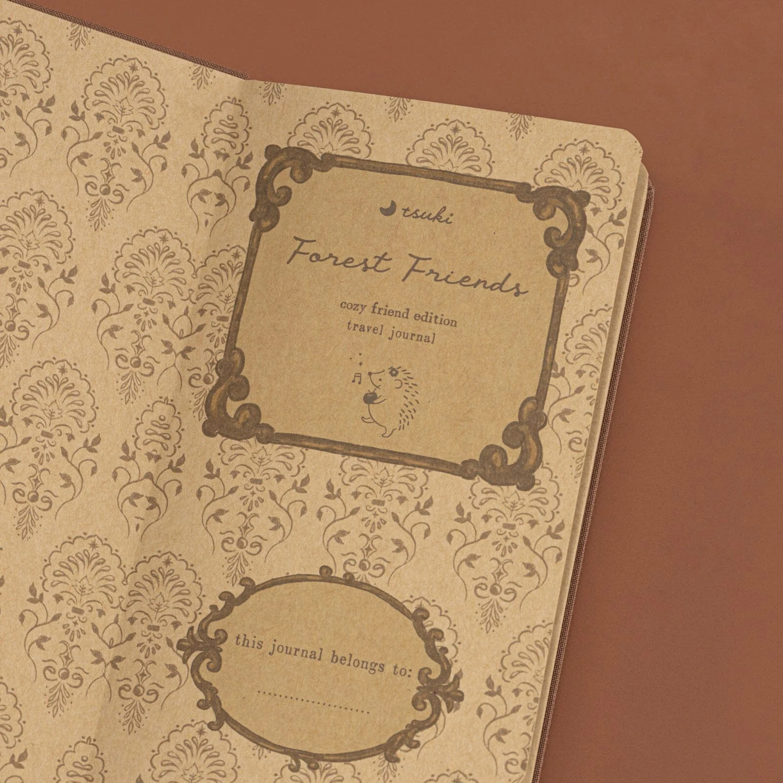 Tsuki ‘Cozy Friends’ Luxury Travel Notebook ☾ - Image 15