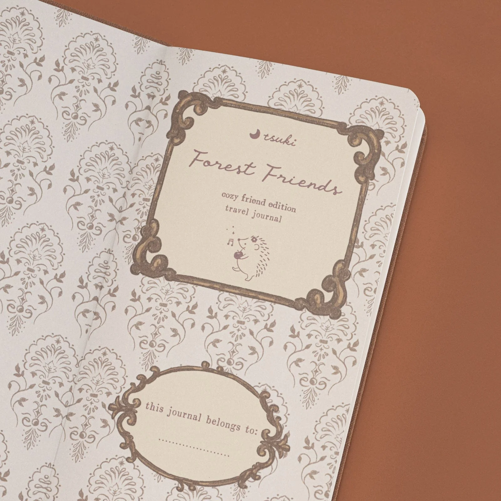 Tsuki ‘Cozy Friends’ Luxury Travel Notebook ☾ - Image 5