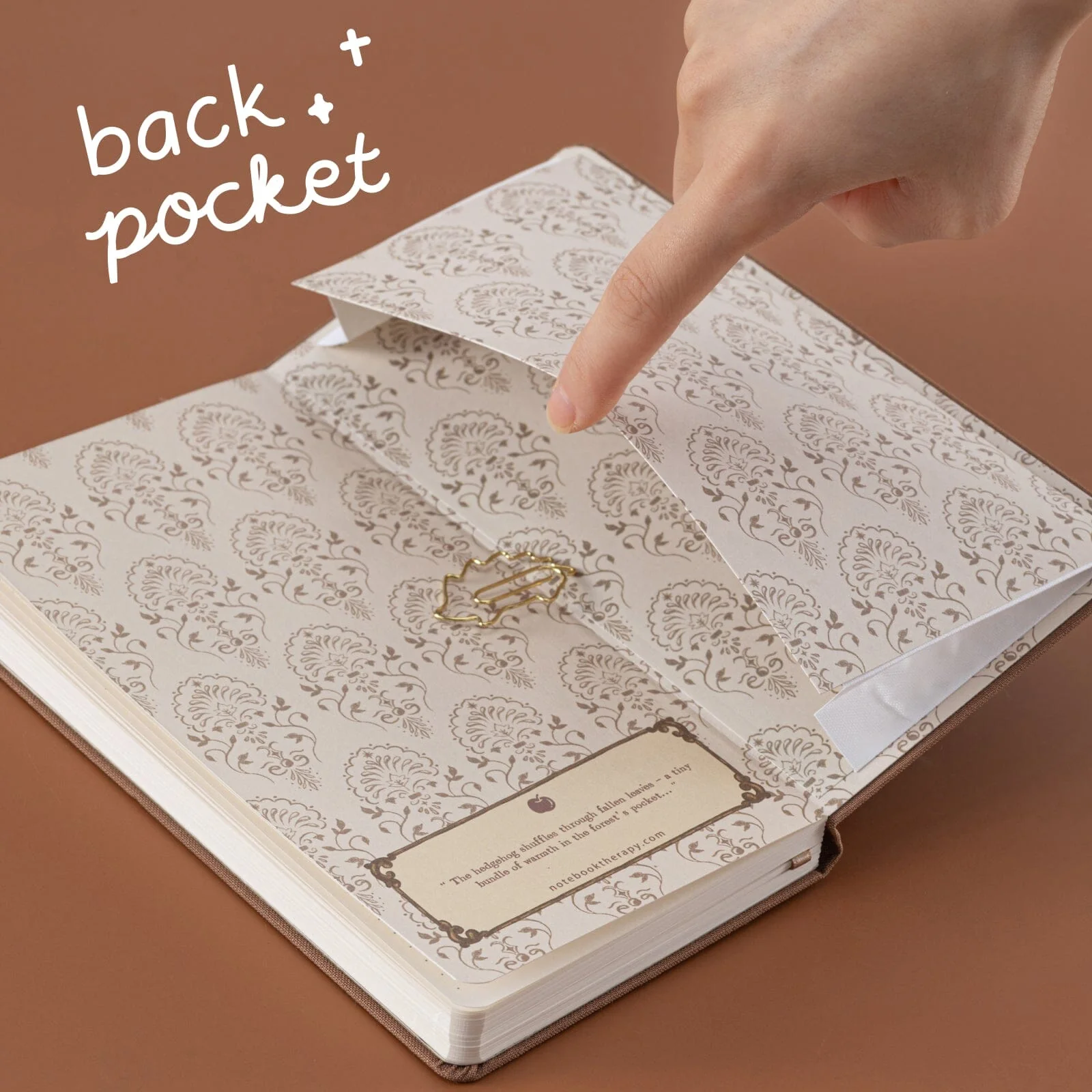 Tsuki ‘Cozy Friends’ Luxury Travel Notebook ☾ - Image 7