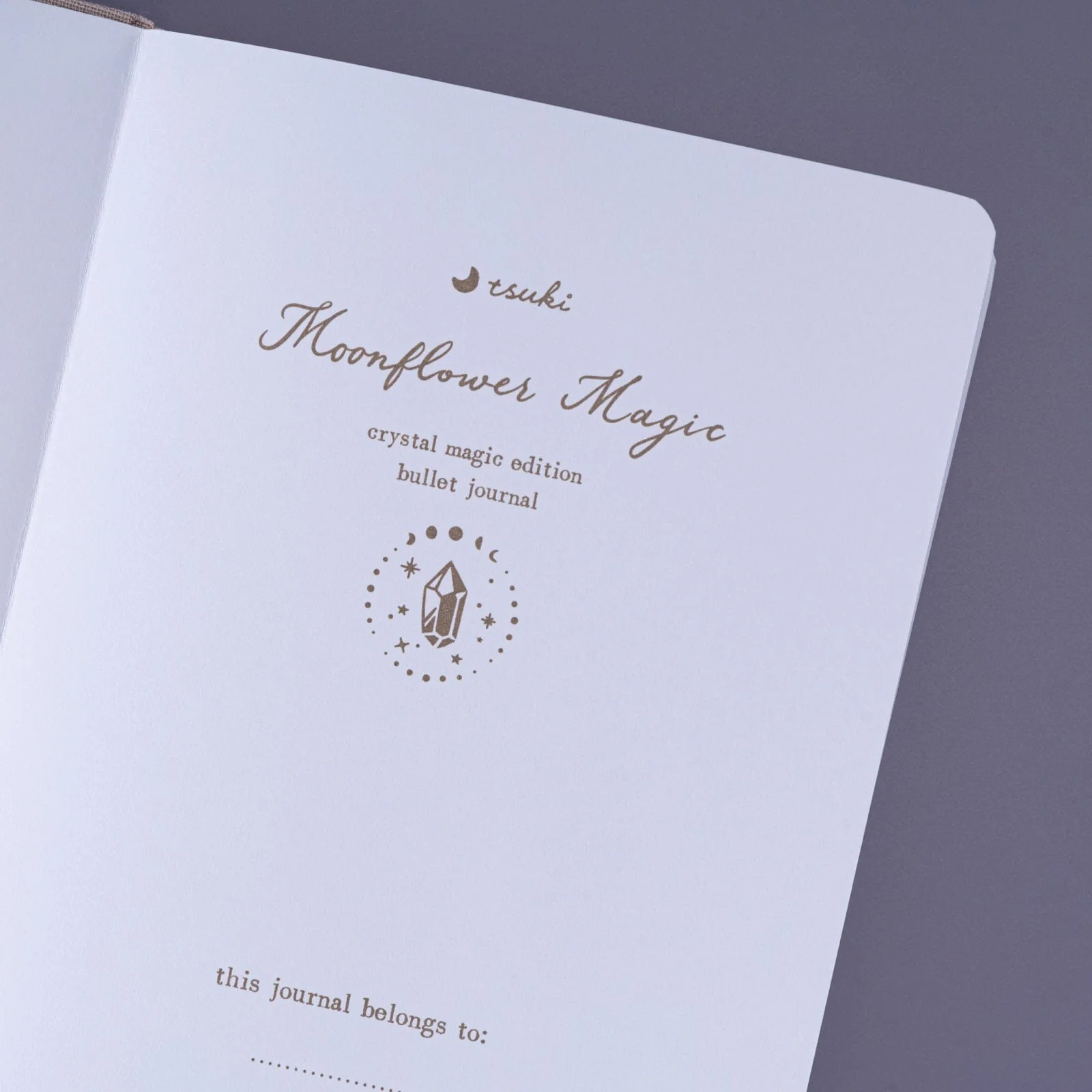 Tsuki ‘Crystal Magic’ Limited Edition Luxury Bullet Journal ☾ - Image 5