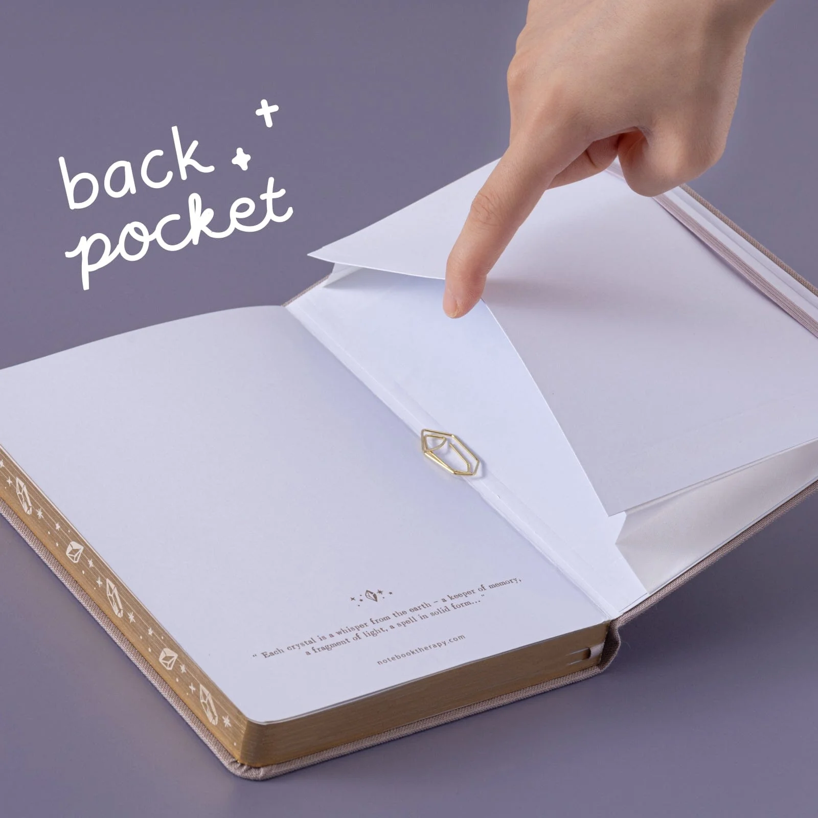 Tsuki ‘Crystal Magic’ Limited Edition Luxury Bullet Journal ☾ - Image 9
