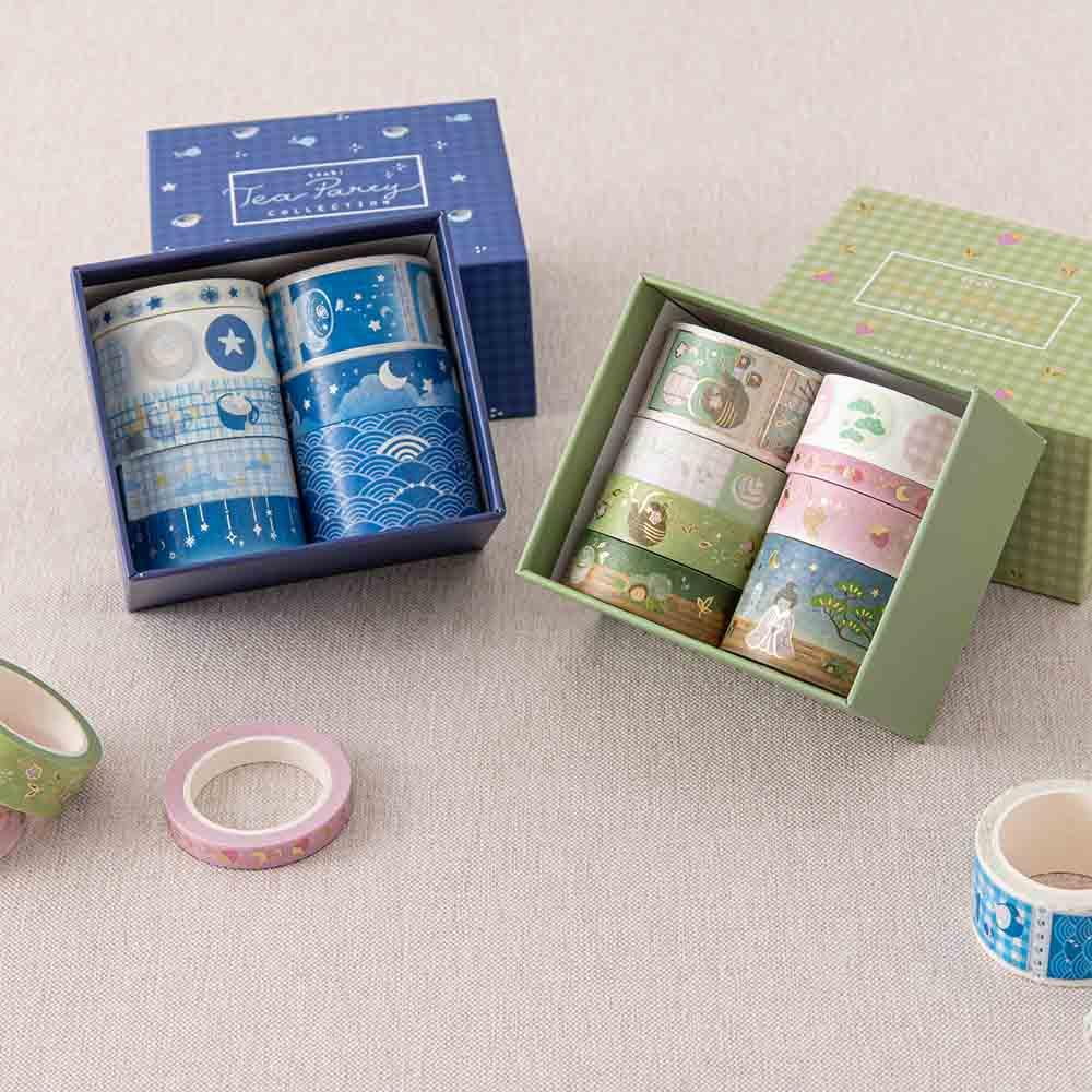 Tsuki ‘Cup of Galaxy’ Holographic Washi Tape Set ☾ - Image 16