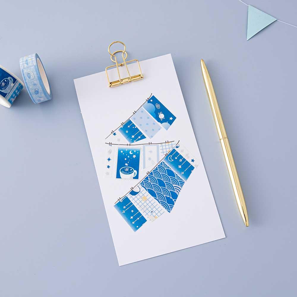 Tsuki ‘Cup of Galaxy’ Holographic Washi Tape Set ☾ - Image 7