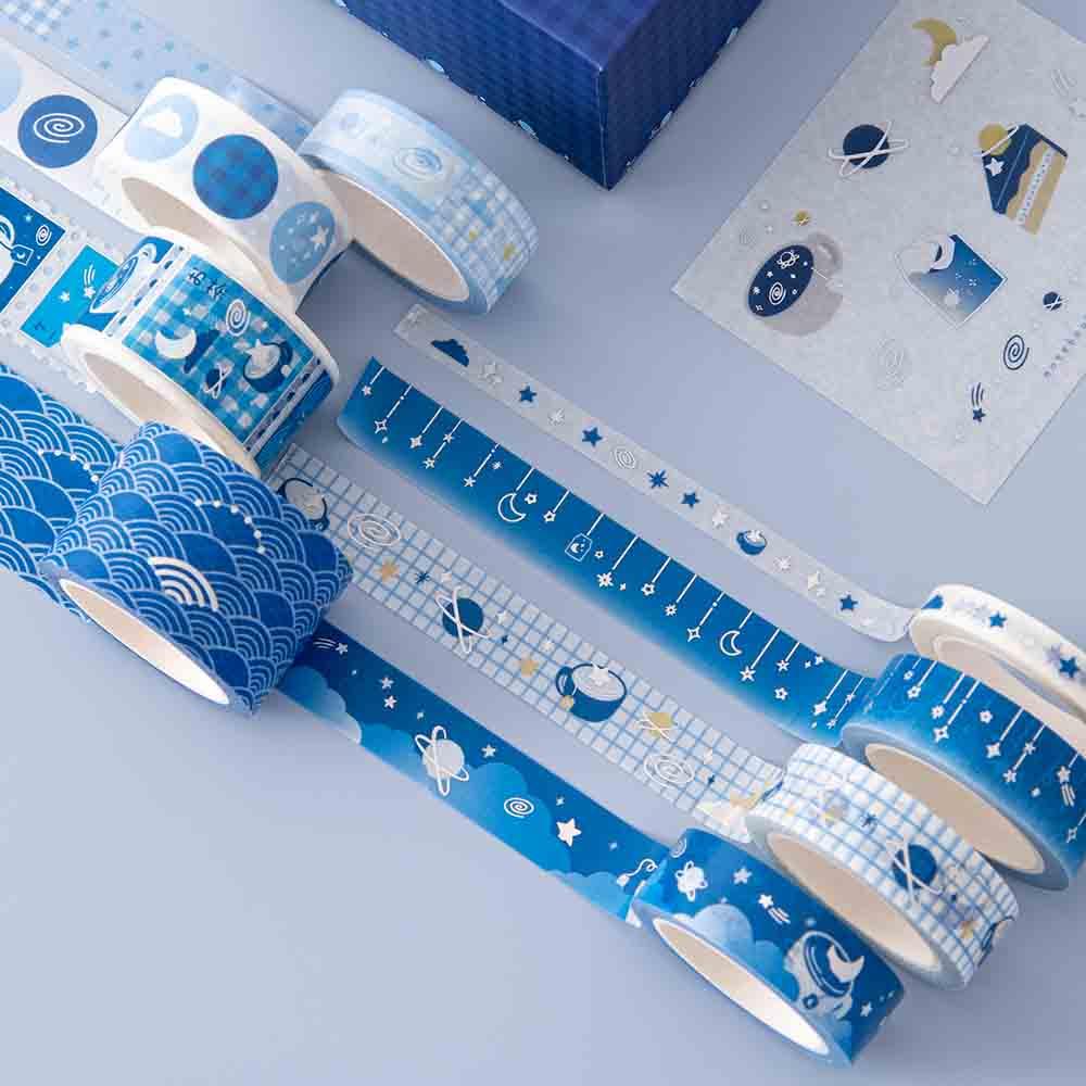 Tsuki ‘Cup of Galaxy’ Holographic Washi Tape Set ☾ - Image 9