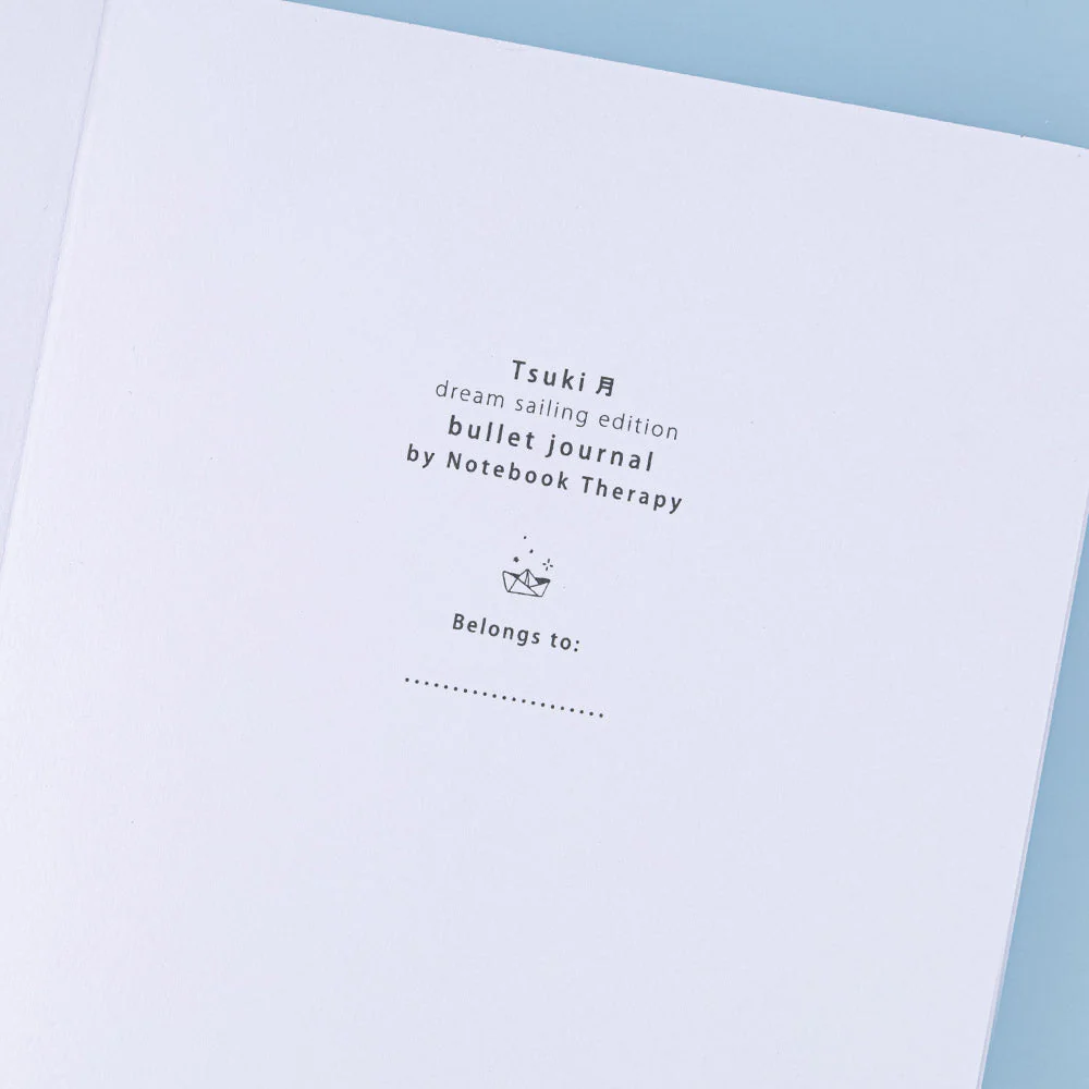 Tsuki ‘Dream Sailing’ Limited Edition Bullet Journal ☾ - Image 5
