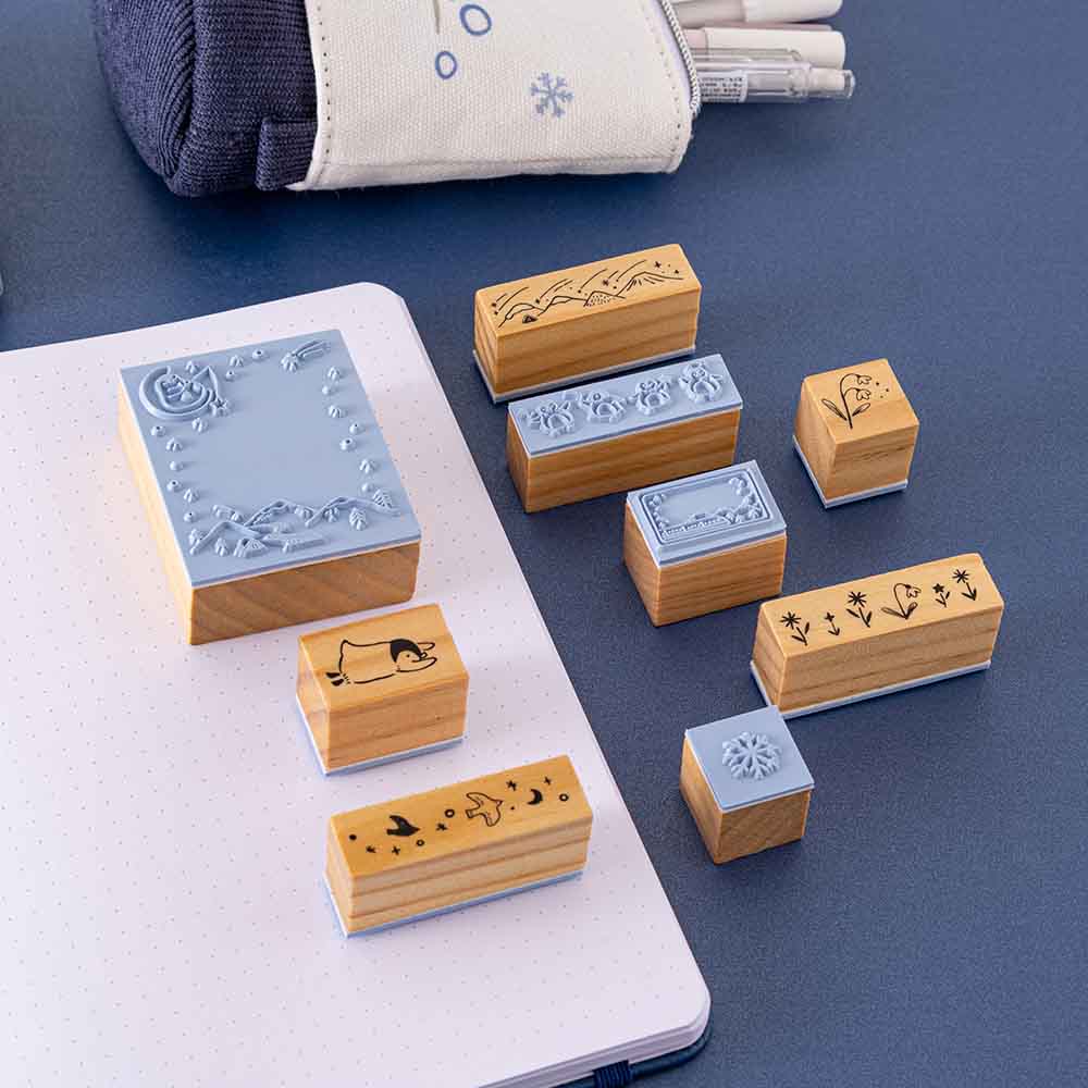 Tsuki ‘Dreams of Snow’ Bullet Journal Stamp Set ☾ - Image 3