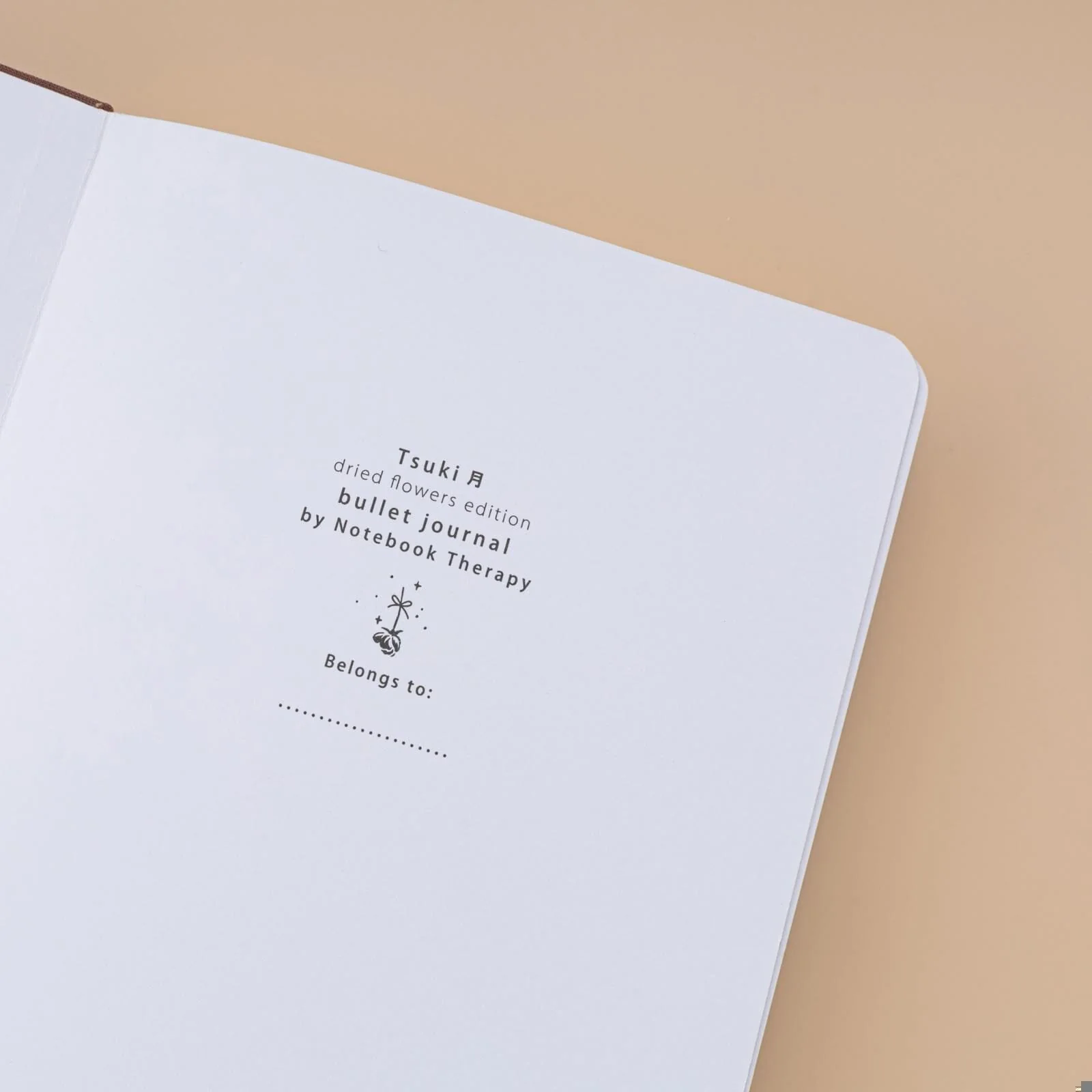 Tsuki ‘Dried Flowers’ Limited Edition Luxury Bullet Journal ☾ - Image 5