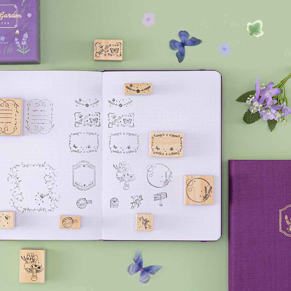 Tsuki ‘Enchanted Garden’ Bullet Journal Stamp Set ☾ - Image 8