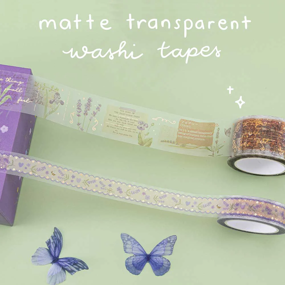 Tsuki ‘Enchanted Garden’ Washi Tape Set ☾ - Image 11