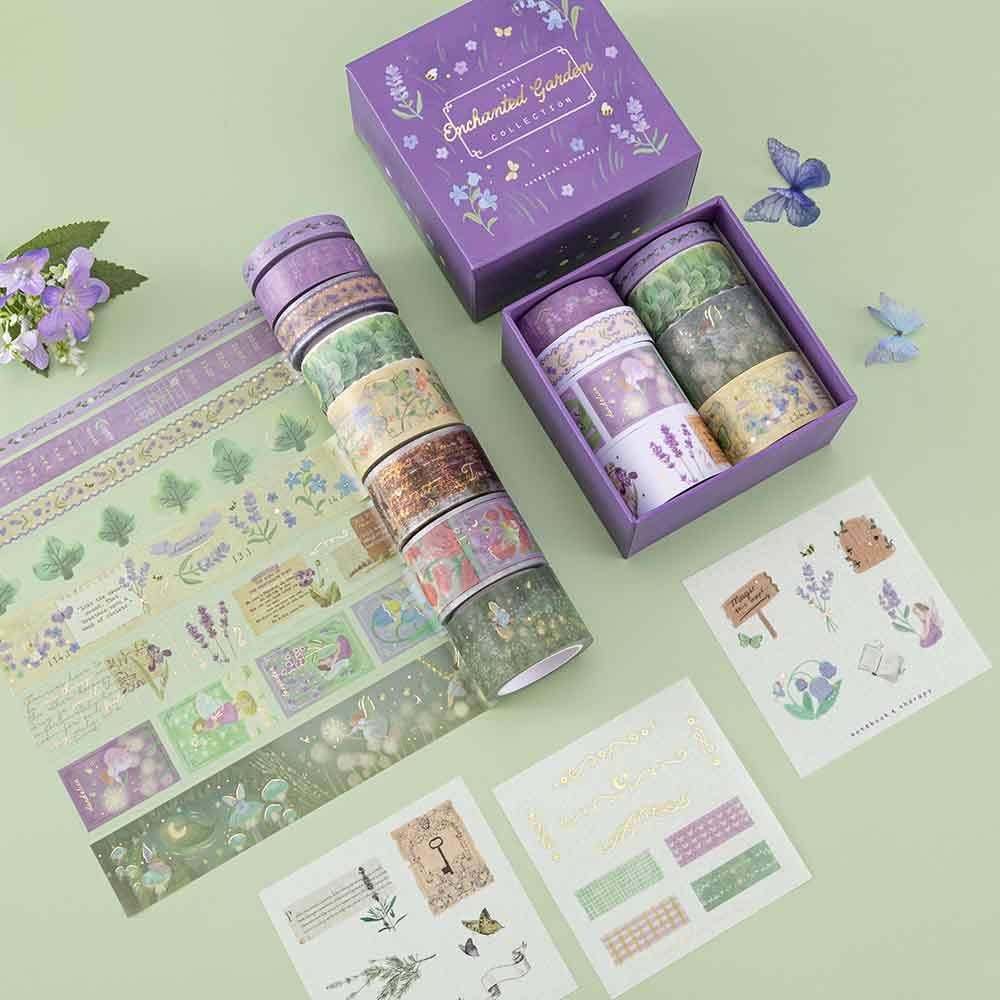 Tsuki ‘Enchanted Garden’ Washi Tape Set ☾ - Image 15
