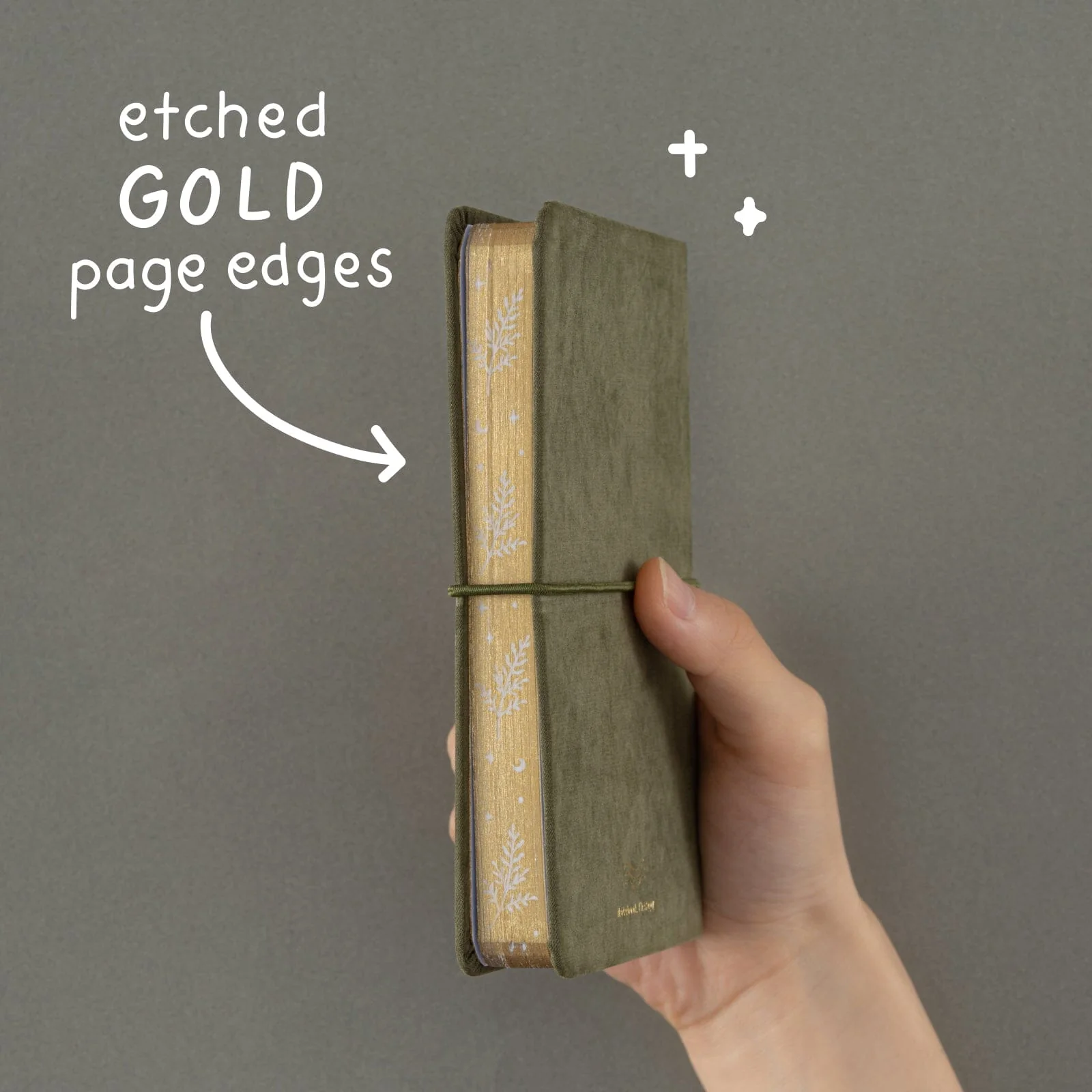 Tsuki ‘Fern Fable’ A6 Luxury Travel Notebook ☾ - Image 3